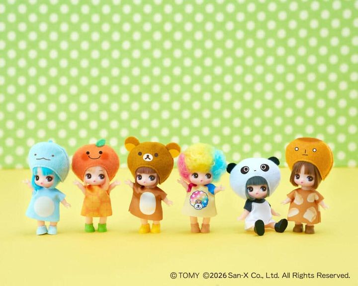 「リラックマ」や「たれぱんだ」たちのコスプレ！？をしたキュートな姿 