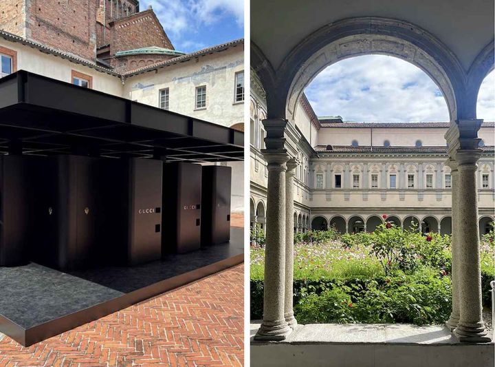 画像: 2. タペストリーで歴史を紡ぐ『GUCCI』での体験