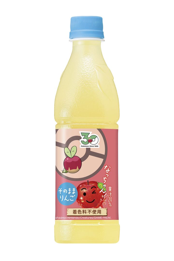 なっちゃん りんご ポケモンデザインラベル