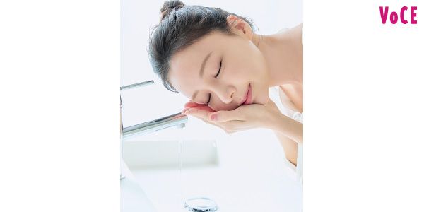 予洗いでほこりを落とす