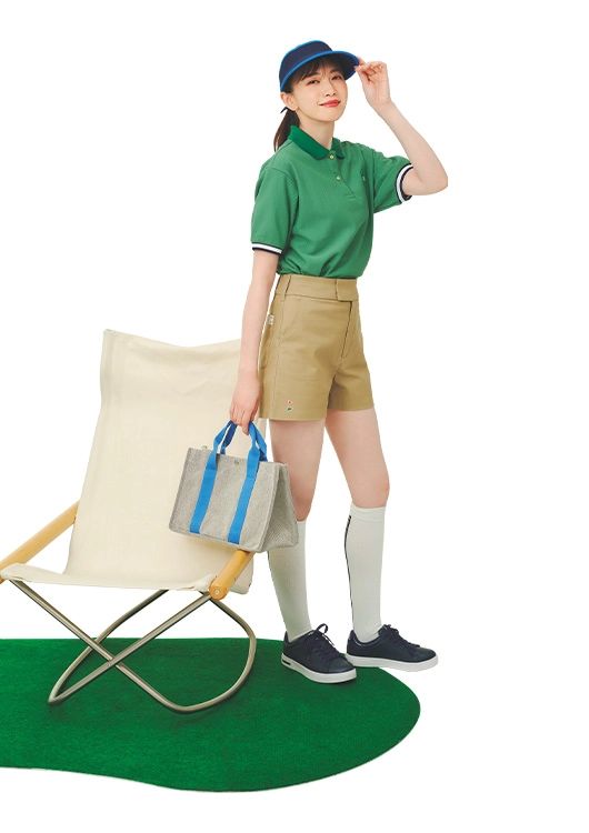 宮田聡子 ゴルフウェア