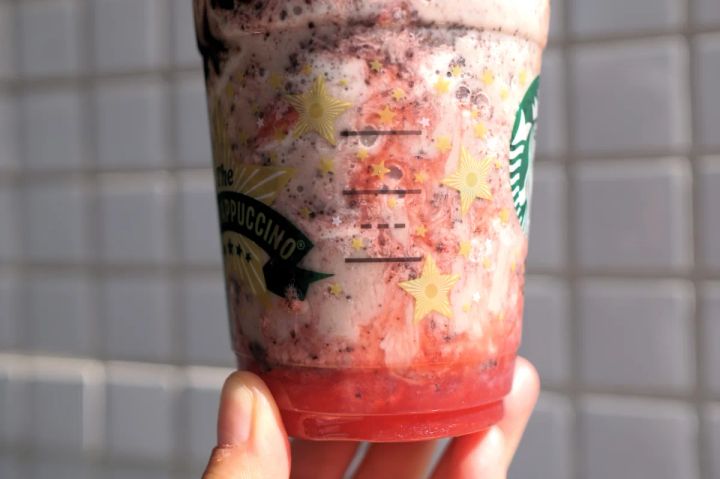 「イチゴ チョコレート フラペチーノ®」ボディ