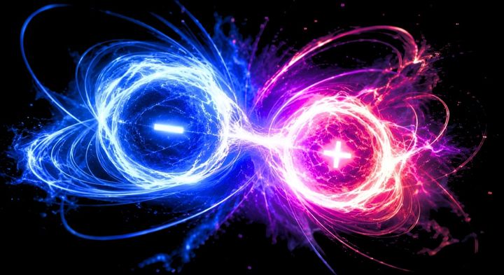 物質と反物質が手を取り合い「1つの波」として揺れていたと判明──100年の空白を埋める世界初観測