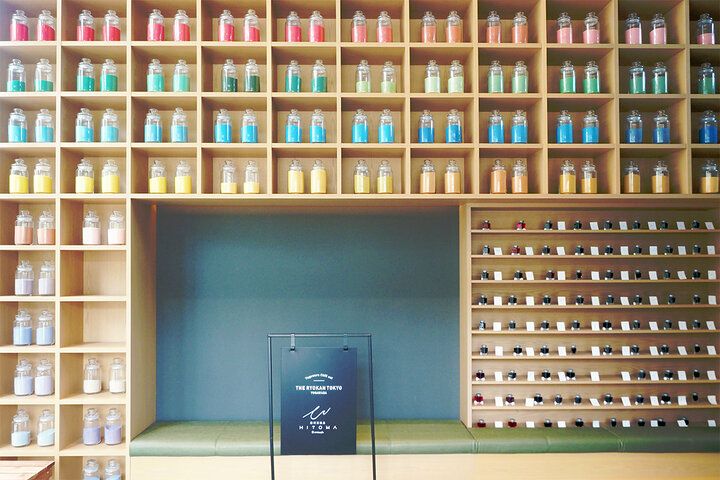 世界に一つだけのインク作り体験♪ 湯河原の日帰り温泉でゆるりアートな湯治旅「おふろcafe HITOMA」