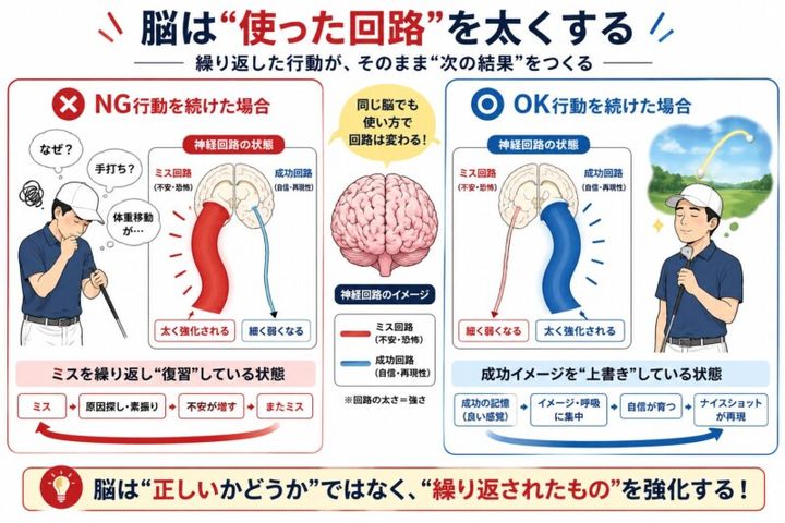 メンタルに強い・弱いはない！ 理論で構築する”スコア100切り”マインドセット