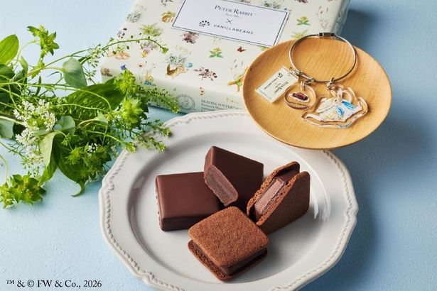 「ショーコラ＆パリトロ4個入＜ピーターラビット(TM)限定デザイン＞」(3391円)