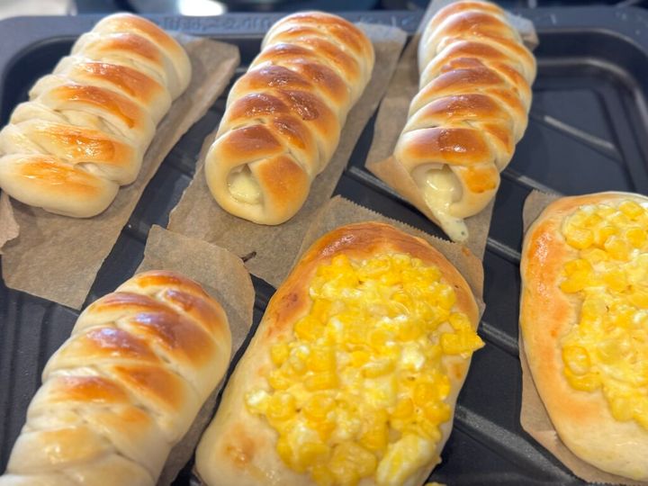 こんがり焼けたパン