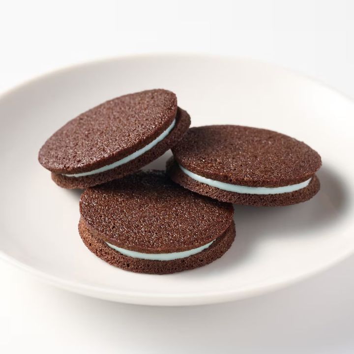 【無印良品】「チョコミントのチュイルサンド」が新登場（画像出典：公式Webサイト）