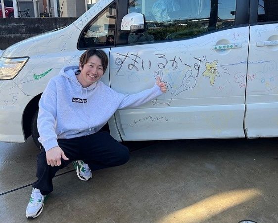 【宮城県栗原市・北海道帯広市】廃車予定の車に自由に絵を描く子ども向け体験企画「らくがきカー」イベント開催！