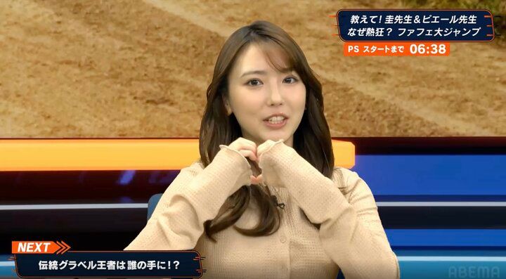 【写真・画像】令和のグラビアクイーンが「好きすぎて、滅！」 アドリブで披露する姿に反響「くやしいが…」「いきなり可愛い」 1枚目
