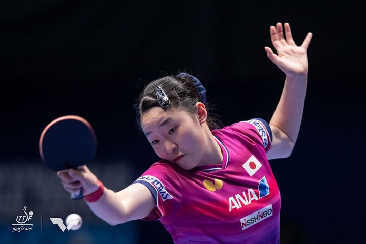 張本美和（C）ITTF