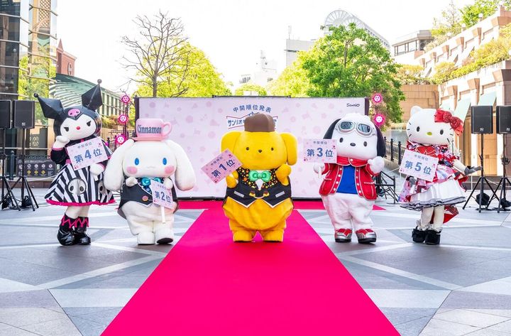 サンリオ「2026年サンリオキャラクター大賞」中間順位発表イベント2