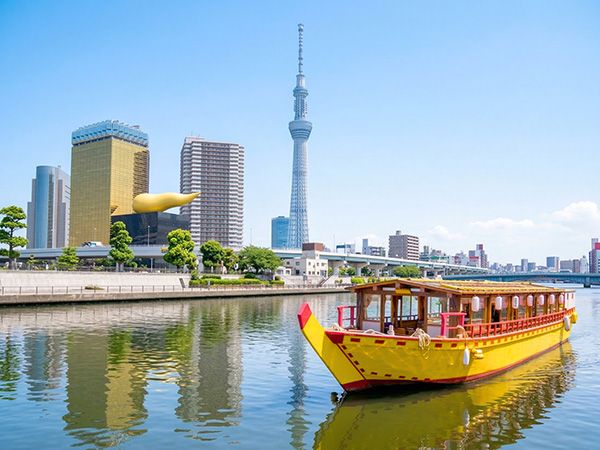 【東京都】東京スカイツリー周辺を巡る「隅田川周遊2.5時間ランチクルーズプラン」運航開。船上で贅沢なランチタイムを