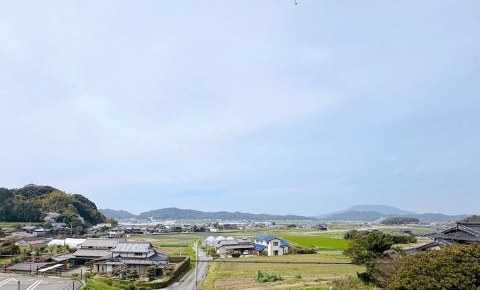 糸島ハローブルワリー 展望台からの景色