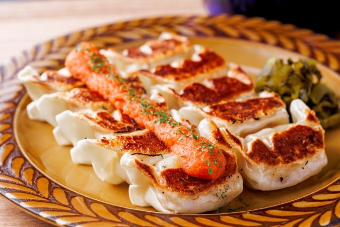 濃厚なチーズがとろける博多餃子 福岡ビアガーデン HAKATA GARDEN