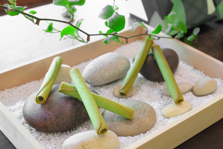 バターの香り＆ほろにが宇治抹茶のハーモニー♪ ヨックモックの「シガール オゥ マッチャ」は初夏限定の味わい