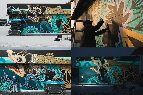 【福井県美浜町】日本の大衆芸術を表現！大阪・関西万博の壁画「希望の系譜」が移設＆完成披露会を開催