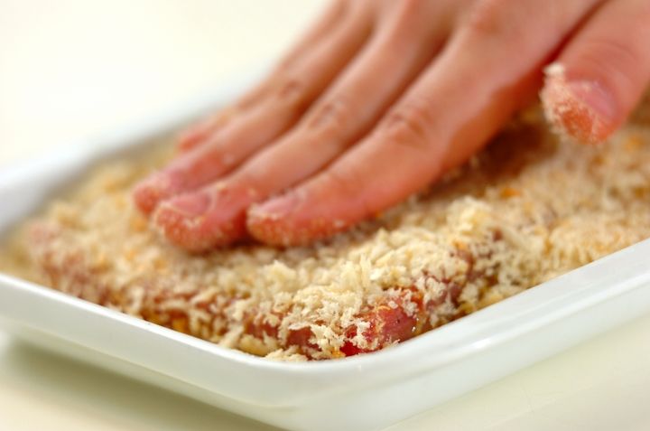 トマトソースがけビーフカツの作り方1