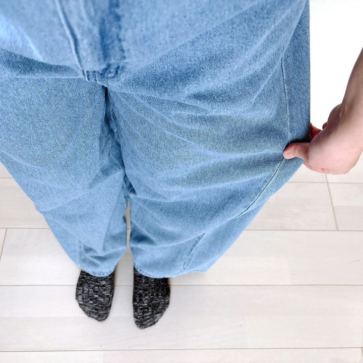 ゆったりしているので、ラインを拾わない