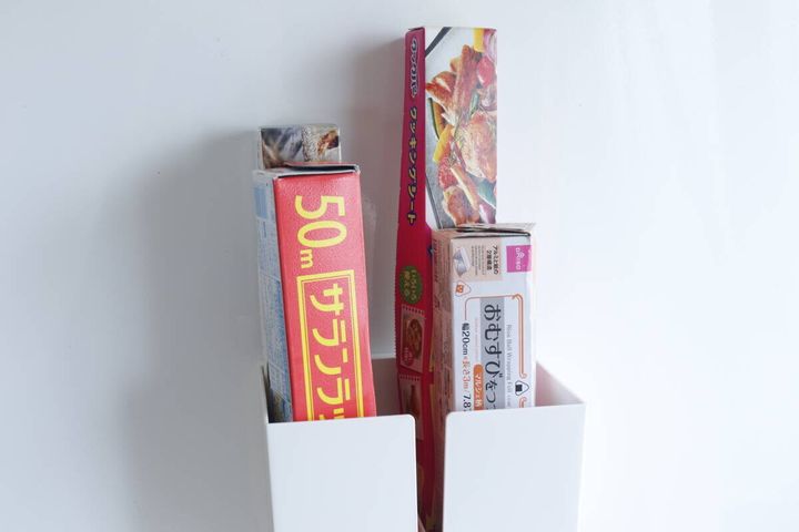 ダイソーのキッチンポケットの使用例