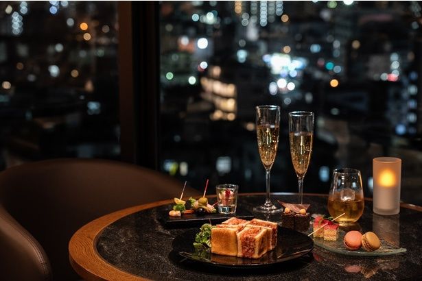 24時まで営業のナイトキャップ。ローストビーフサンドなど深夜まで贅沢な味が楽しめる