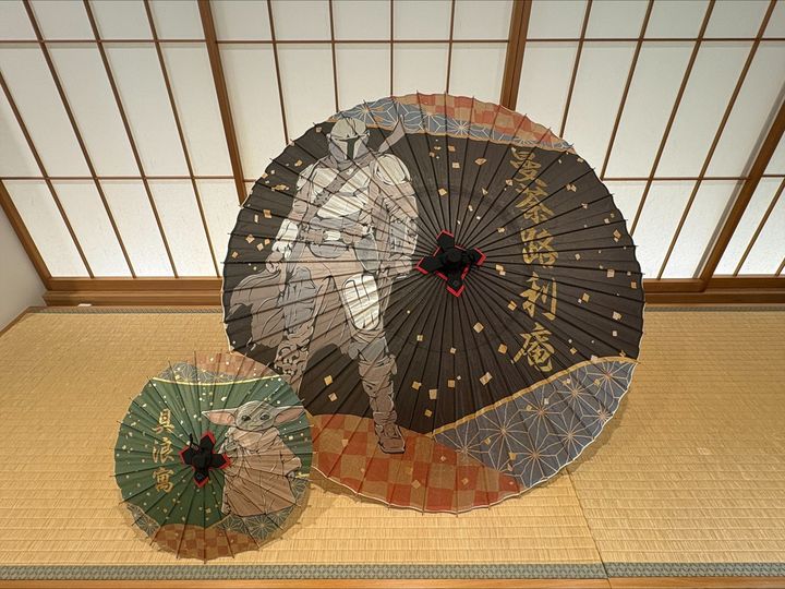 『マンダロリアン～』：日本伝統工芸品（京和傘、京都府）