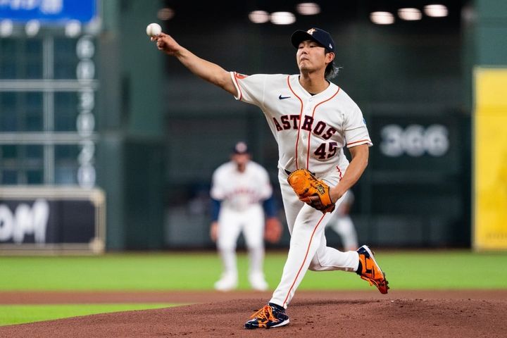 アストロズ・今井達也（C）Getty Images