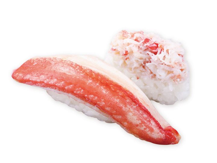 本ずわいがに二種盛り