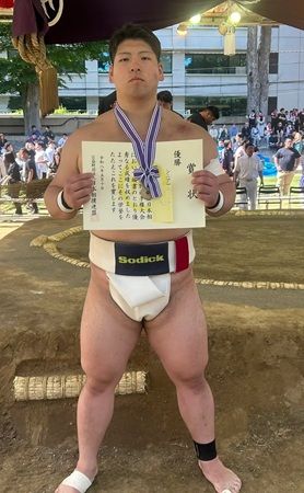 全日本相撲個人体重別選手権大会でソディック相撲部の池田選俊手が優勝！日本代表に