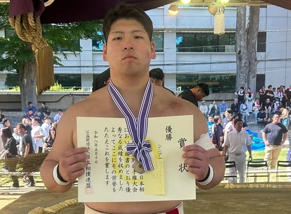 全日本相撲個人体重別選手権大会でソディック相撲部の池田選俊手が優勝！日本代表に