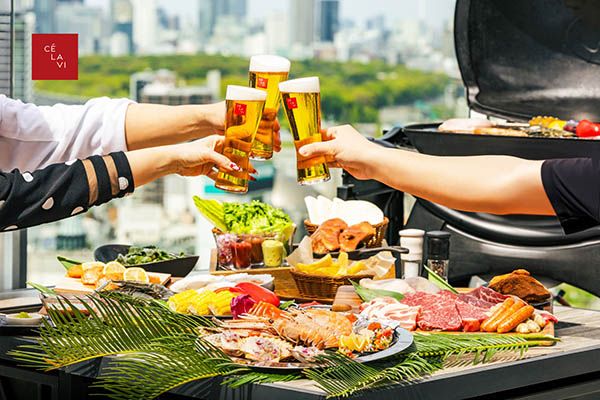 【東京都渋谷区】渋谷の特等席で味わう「SKY BBQ」がスタート！音楽と夜景と炭火の香りを堪能