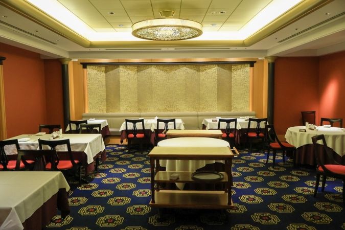 中国料理 桃花林 店内