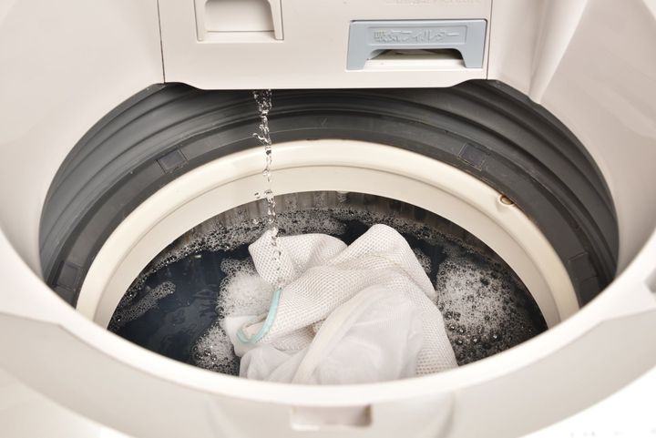 すすぎには水道水を必ず使用