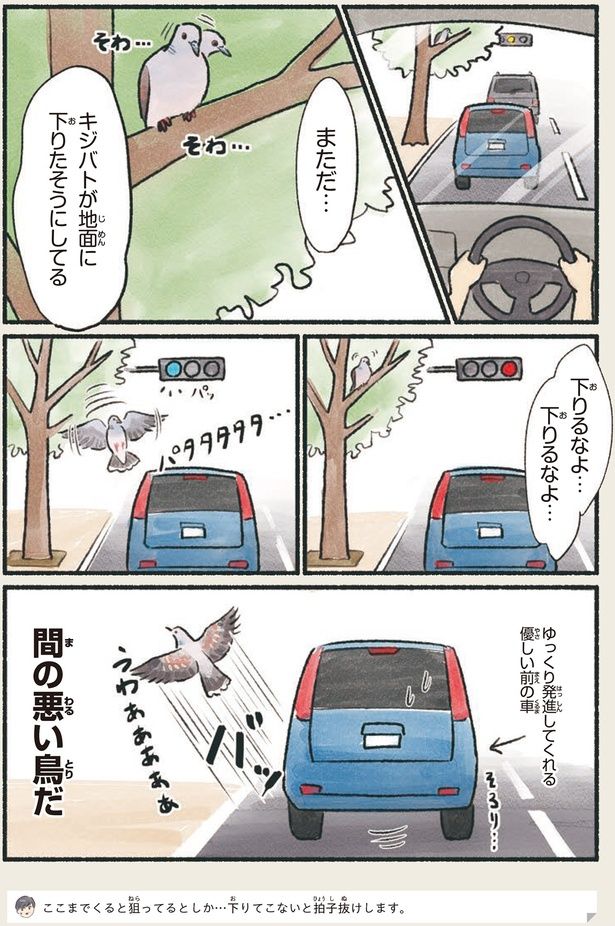 下りるなよ…下りるなよ… （C）piro piro piccolo／KADOKAWA