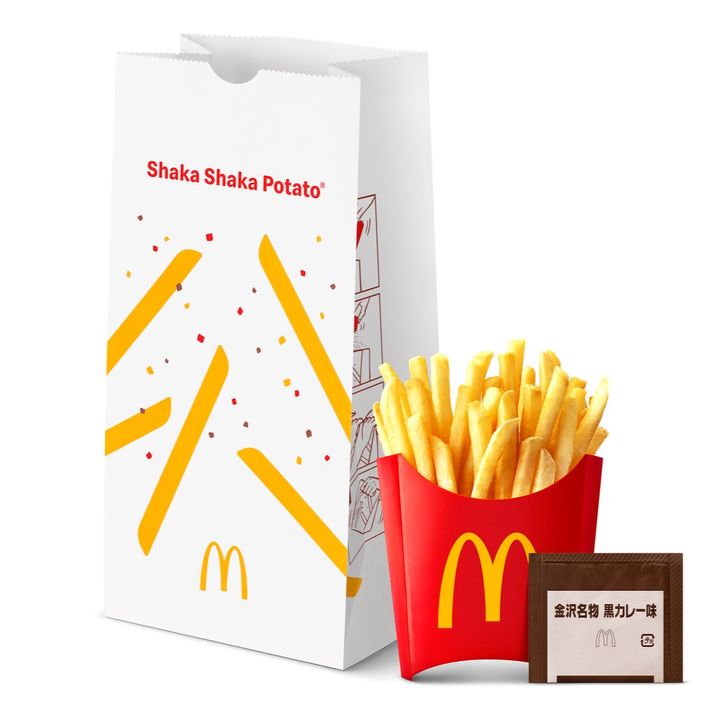 シャカシャカポテト 金沢名物黒カレー味