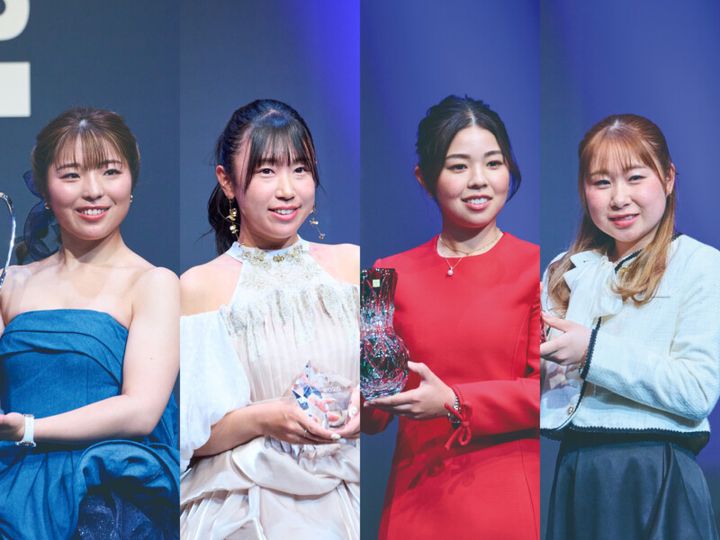 女子プロの“美しすぎるドレス姿”！「JLPGAアワード」を振り返る