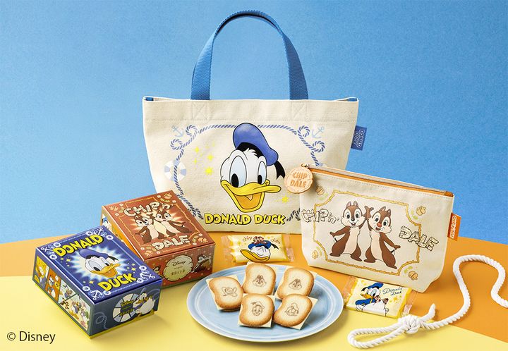 ディズニー「Disney SWEETS COLLECTION by 東京ばな奈」ドナルドダック、チップ＆デール/ショコラサンド 「見ぃつけたっ」