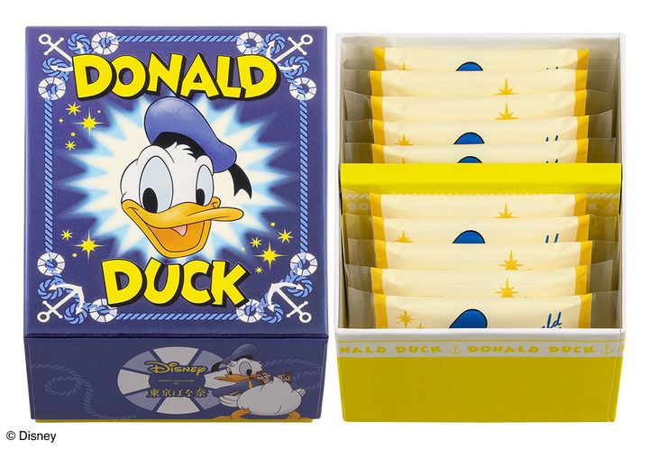 ドナルドダック、チップ＆デール/ショコラサンド「見ぃつけたっ」 10枚入 パッケージA「ドナルドダック」デザイン