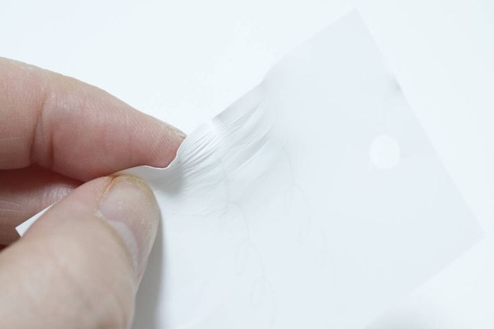 耐水単語帳（NCS、ピンクパープル＆エンパイアブルー、60枚） 破れない