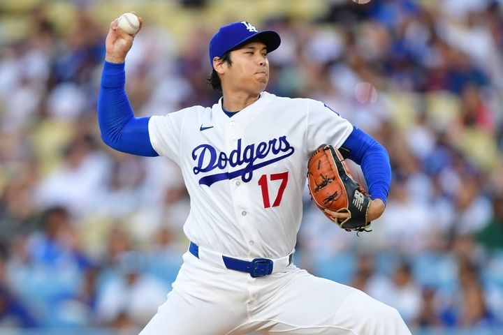 今季3勝目を挙げたドジャース・大谷翔平（C）ロイター
