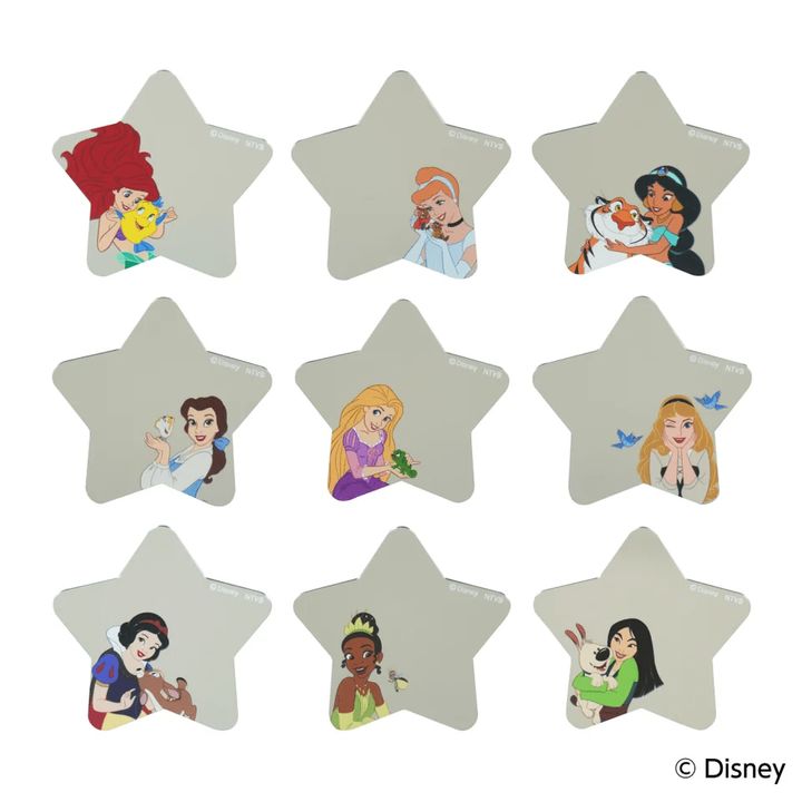 【Disney THE MARKET限定】ディズニープリンセス アクリルミラーステッカーコレクション