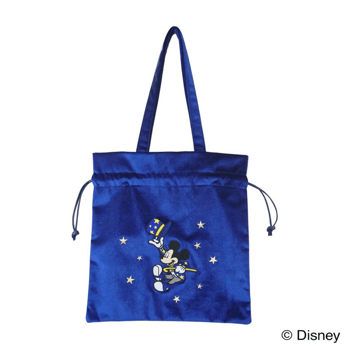 【Disney THE MARKET 限定】ミッキー＜スター＞巾着トートバッグ