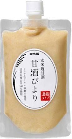 日本盛から岡山県産有機玄米のみ原料の「玄米麹甘酒」登場！素材の安心感を追求
