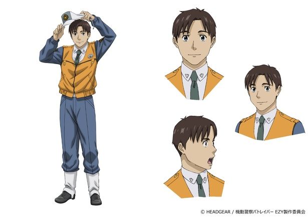 十和のよき相棒といった存在の桔平 [c]HEADGEAR / 機動警察パトレイバー EZY製作委員会