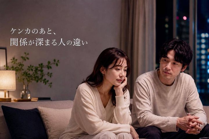 ケンカのあと、関係が深まる人はここが違う。関係を壊す人との“話し方の差”