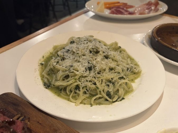 大衆イタリアンうめぼし パスタ
