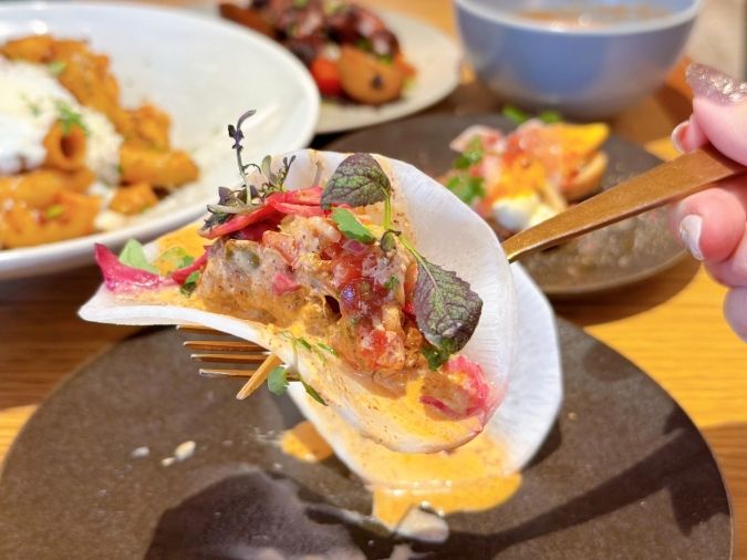 The CRAFT Bar and Grill タコス