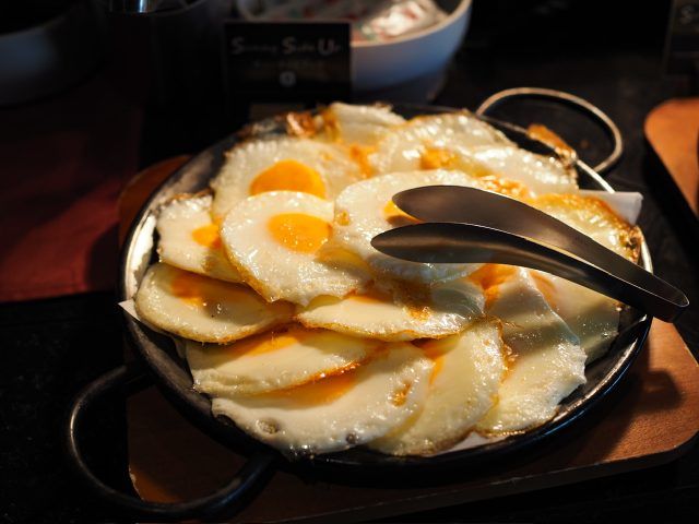 GINZA ONO Gratia -Smoke Dining-目玉焼き