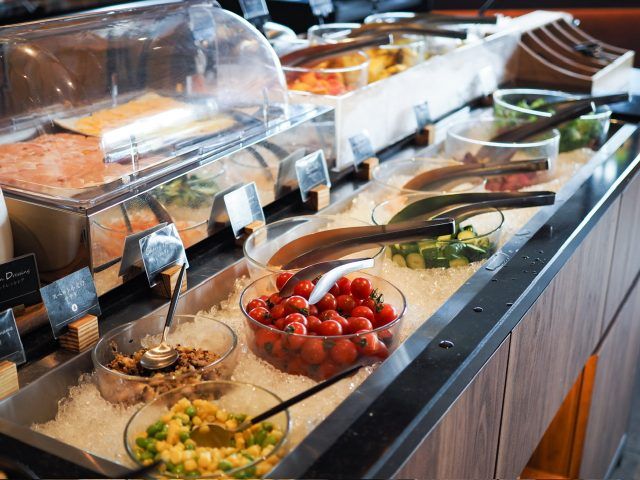 GINZA ONO Gratia -Smoke Dining-ブッフェカウンター