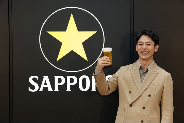 東京ミッドタウンで4月15日に開催されたオープニングイベントに、妻夫木聡さんが登場